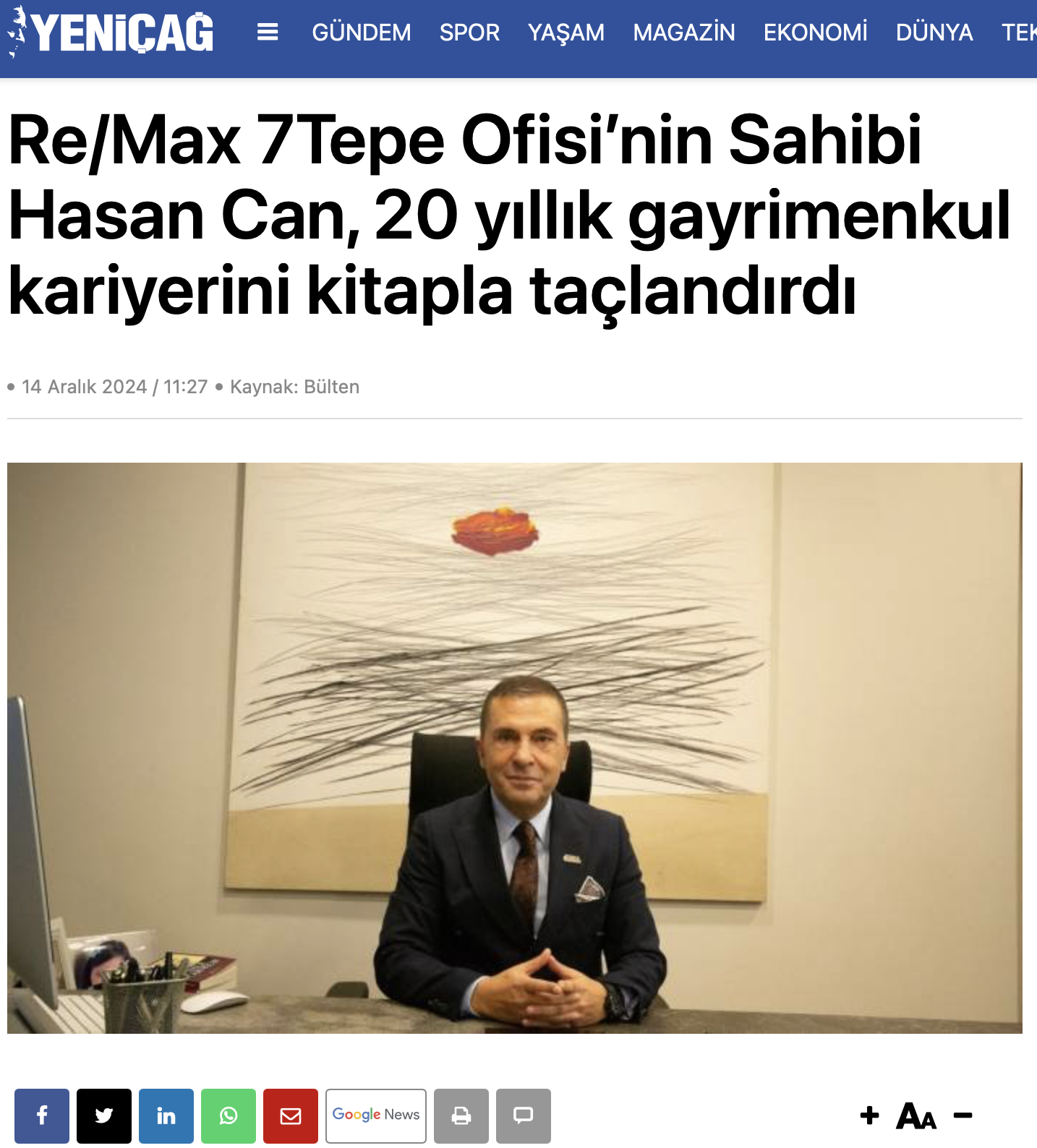 DÜNYANIN EN İYİ EMLAKÇISI HASAN CAN'IN KİTABI ''BİRAZ BENDEN BİRAZ MÜLKTEN''