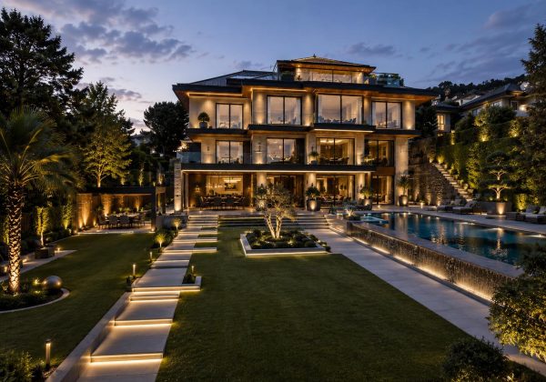 REMAX 7 TEPE'DEN ACARKENT'TE SATILIK SIFIR EŞYALI SATILIK VİLLA