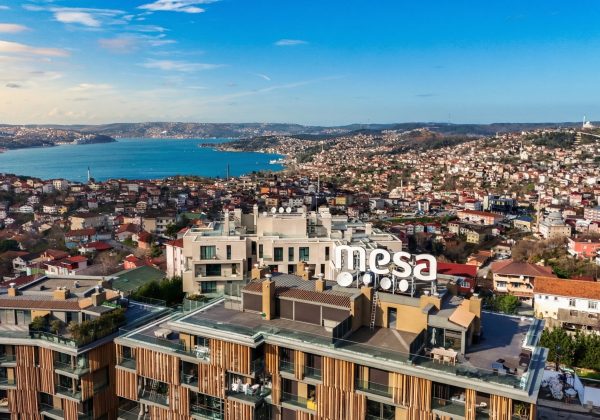 Mesa Çubuklu'da En Büyük Terasa Sahip Boğaz Manzaralı Daire