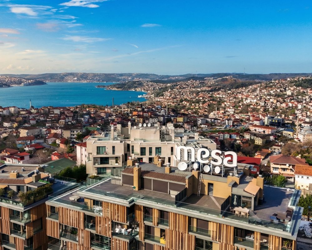 Mesa Çubuklu'da En Büyük Terasa Sahip Boğaz Manzaralı Daire