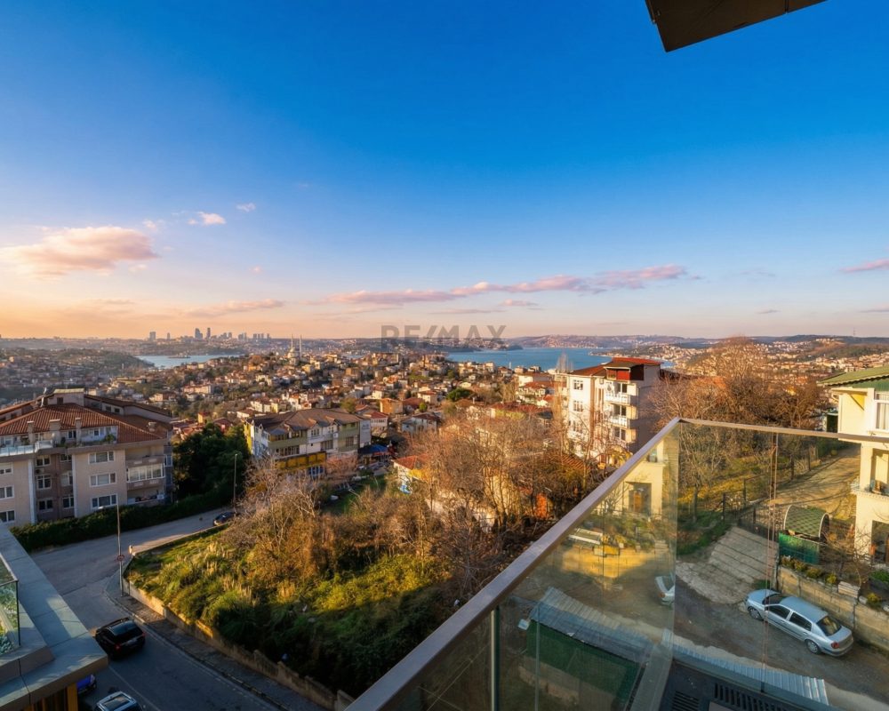 Mesa Çubuklu'da En Büyük Terasa Sahip Boğaz Manzaralı Daire